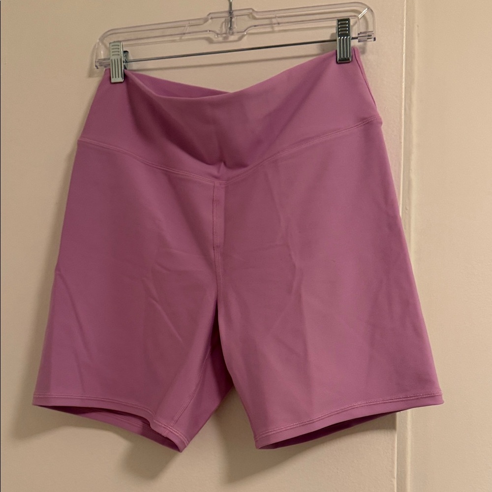 Abercrombie & Fitch Women's Mauve Bike Shorts